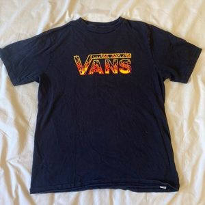 Vans Boys Fire T-Shirt Size XL